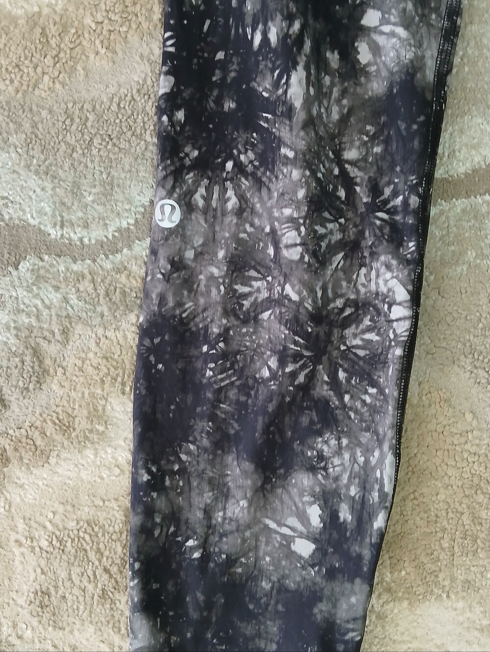 Lululemon Fast and Free High-Rise Tight 25" Nulux Ink Vapor Ice Grey Multi - Picture 9 of 10